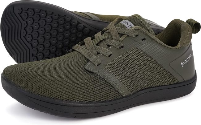 Joomra Mens Cross Trainer Minimalist Barefoot Shoes Zero Drop Sneakers | Wide Toe Box | Upgrade Stability